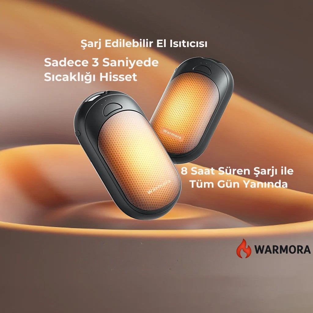 WARMORA® Şarjlı El Isıtıcısı
