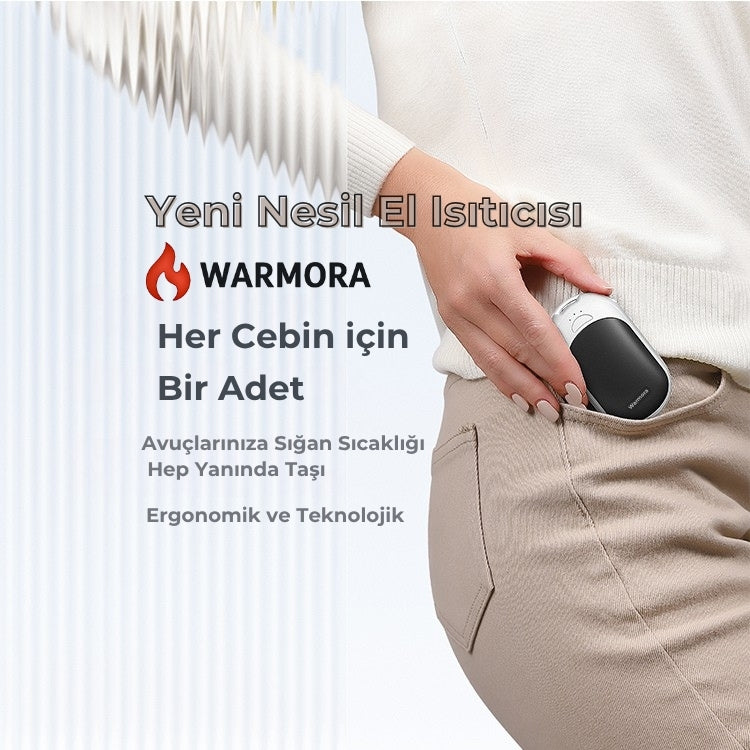 WARMORA® Şarjlı El Isıtıcısı